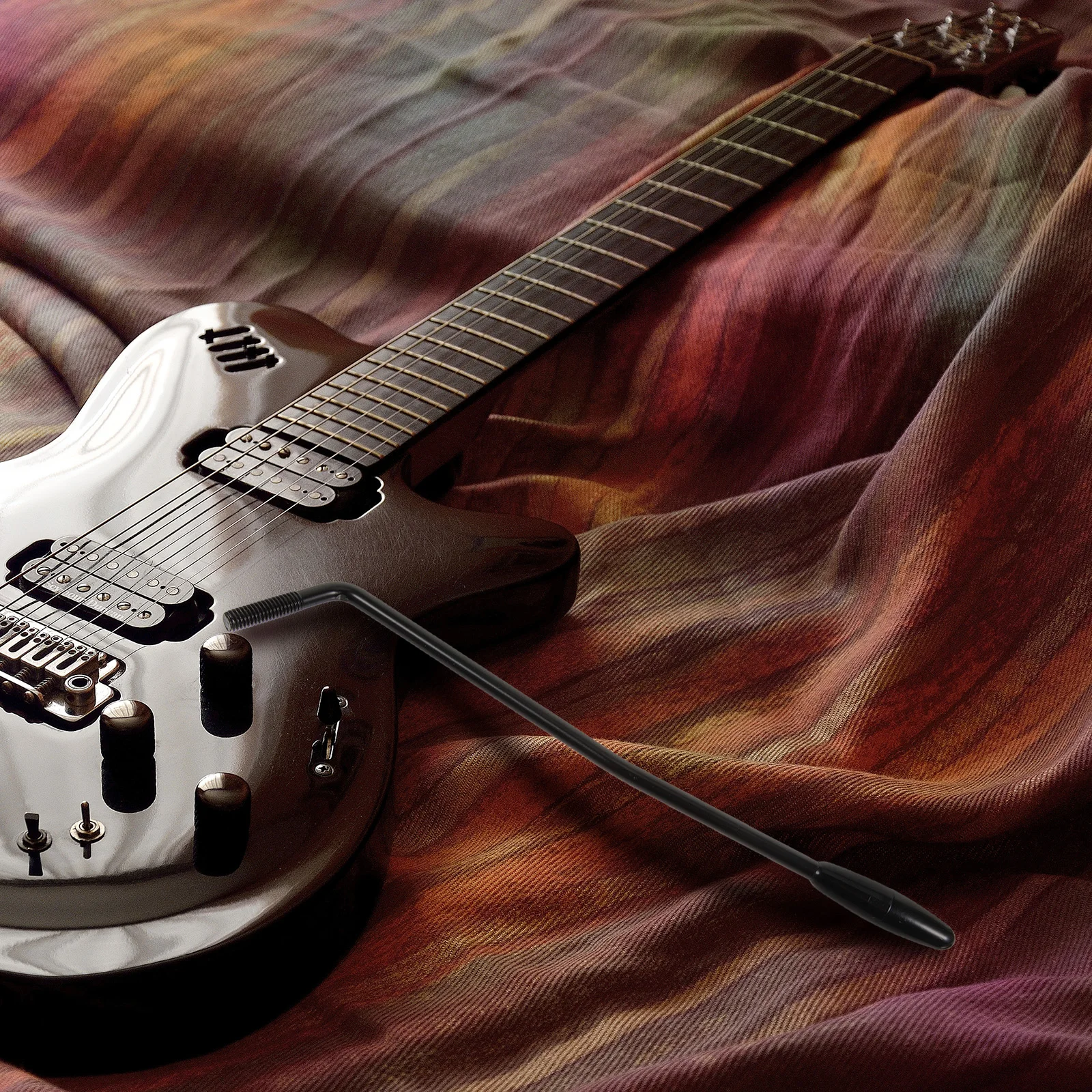 

5Mm Thread Metal Tremolo Arm For Electric Guitar Single Tremolo Bridge Arm With Plastic Tip Guitar Accessory Instrument Part