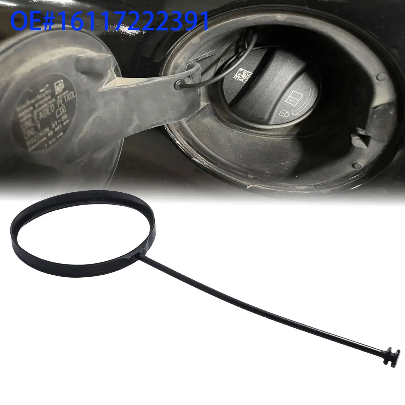 Fuel Tank Cap Cord Cable FOR BMW Range Rover Mini Rope Retaining Strap Band Tether 16117222391 E39 E46 E60 E90 Z4 F01 F02 F07