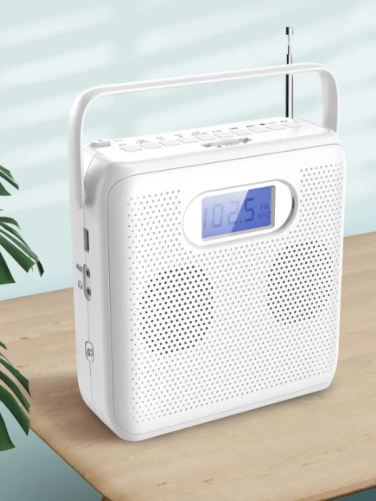 Lecteur CD portable avec haut-parleur, Bluetooth, USB, pour FM, MP3, CD-R, CD-RW et AUX, pour un plaisir musical sans fil partout