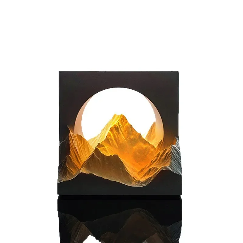 Rizhao glacier night light aromatherapy diffuser stone atmosphere bedroom men and women birthday housewarming new wedding gifts