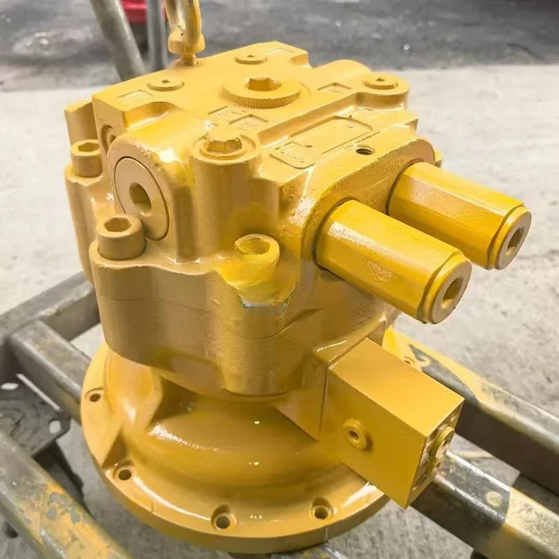 R210LC-7 R215-7 R220-5 R220LC-7 R225-7 R225-9 M2X150 pièces d'excavatrice moteur d'oscillation 31N6-10210 31N4-10130 moteur rotatif R225-9