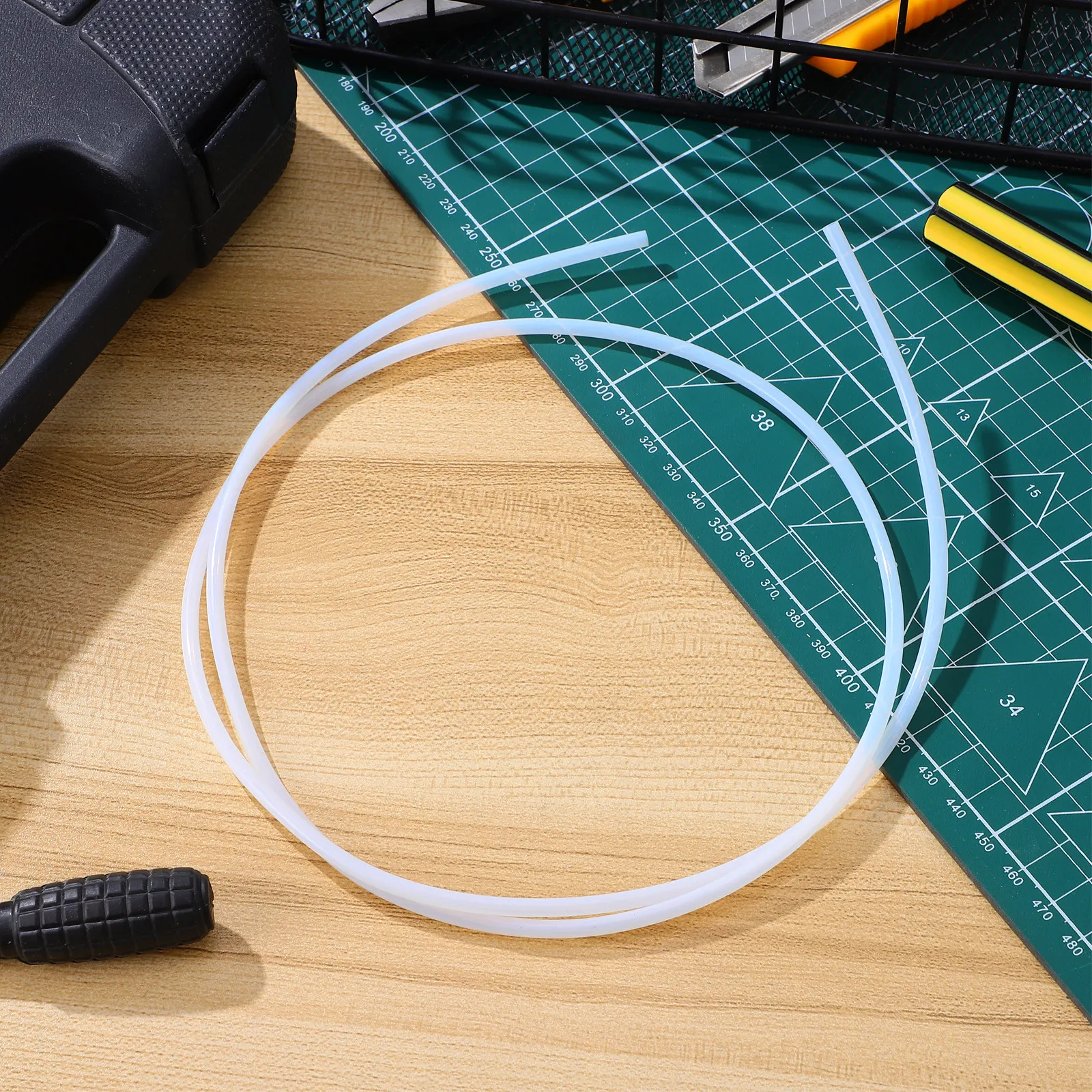 

104Cm Printing Ptfe Tube 1.75Mm Filament Guide Hose For 3D Printer High Temp Resistant Clear Tubing 3D Printer Accessory