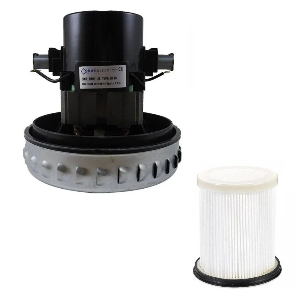 Compatible for Arnica Bora 3000 mica vacuum cleaner motor and Hepa filter