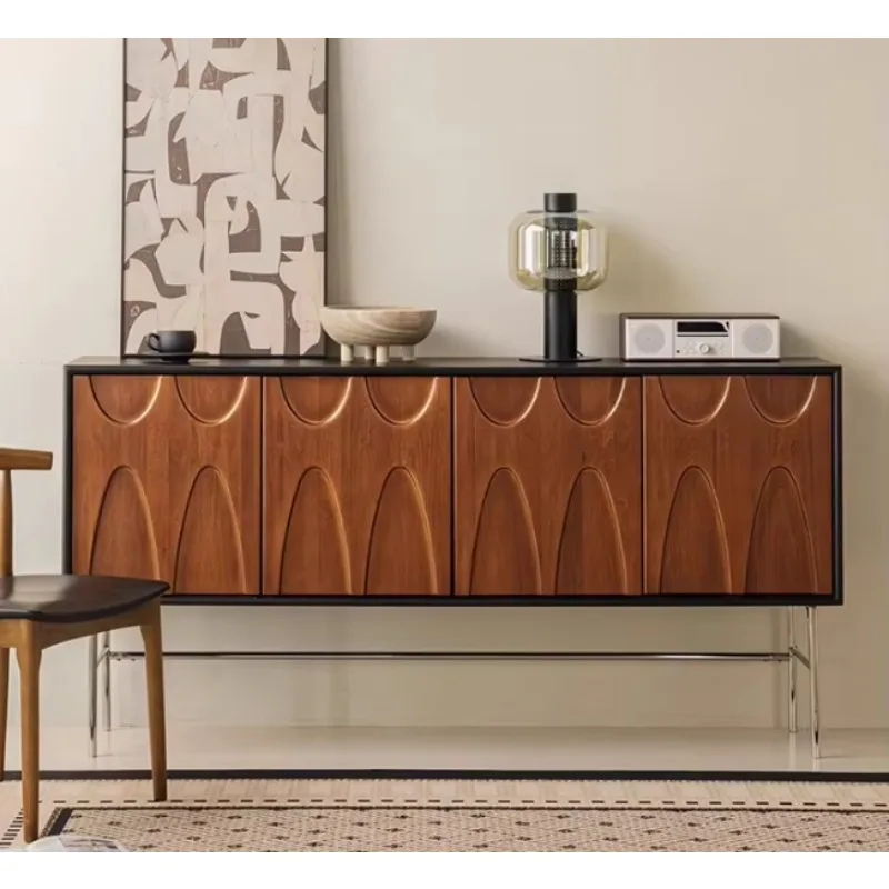 المطبخ غرفة النوم الصينية الخشب الصلب، يمكن أن يكون خزانة عمودية منزلية حديثة #1