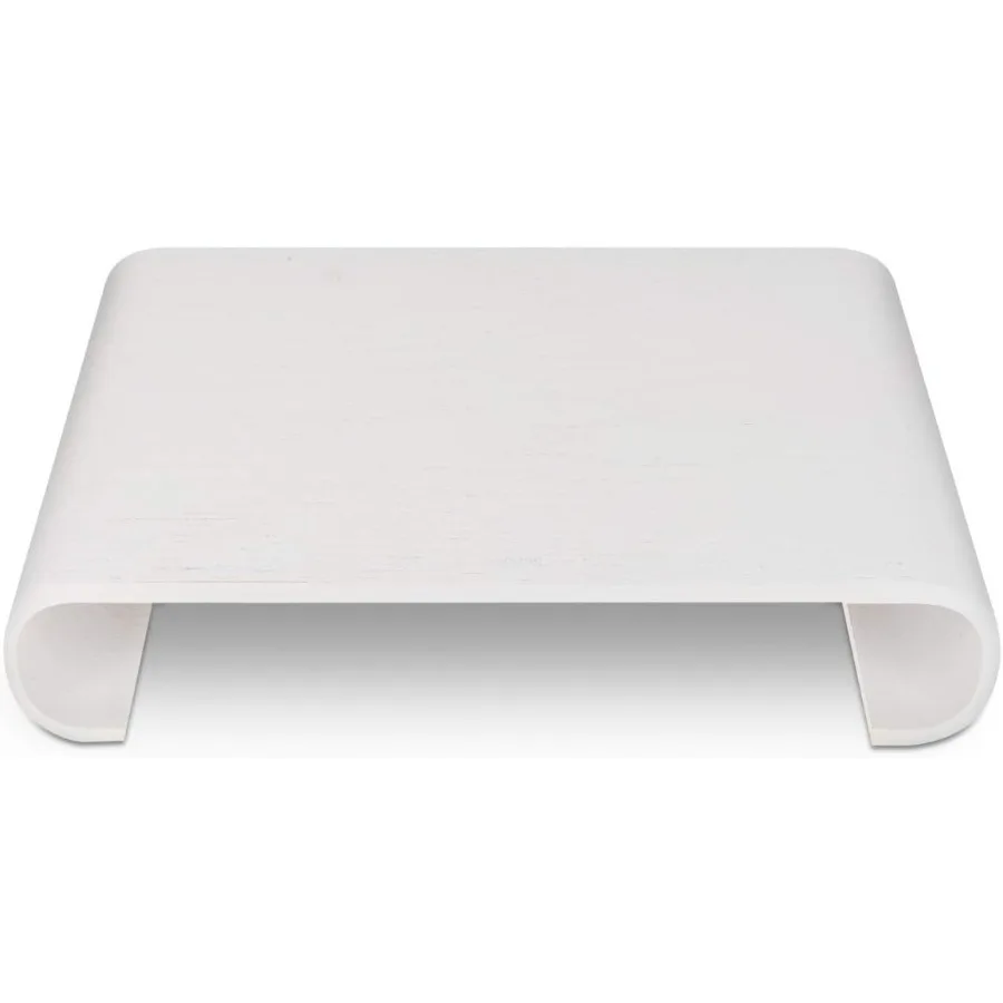 Navaris Holz-Monitorständer-Riser – Computertisch-Organizer, Desktop-Dock, Holzhalterung, Display für PC, TV, Bildschirm, Notebook, Laptop –