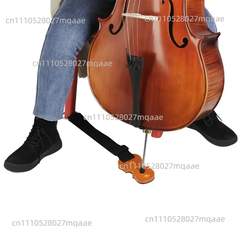 for Solid Wood Cello Anti Slip Pad Strap Nylon Length Adjustable Rope Cello Support Holder Base Mat