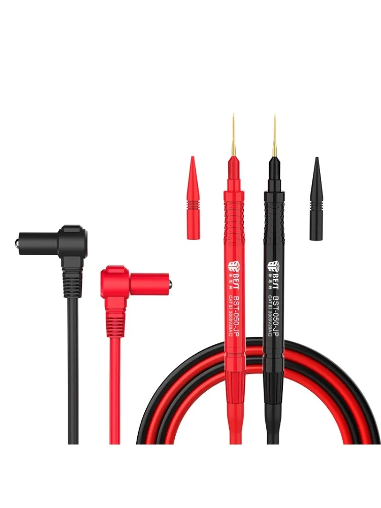 BST-050-JP 2000V 20A Super przewodzący zacisk krokodylkowy przewód pomiarowy zacisk krokodylkowy laboratoryjny kabel testowy z miękkim silikonem do multimetru — zdjęcie 2