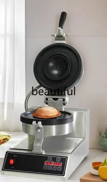 

Hamburger machine Commercial Korean street food Hamburger burst pulp, flying saucer grill