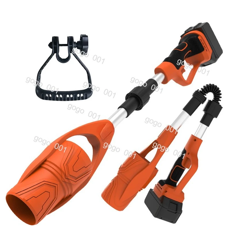 Cordless Powerful Blower Fan, Foldable for Garden Leaf & Snow Removal, High Speed with Rechargeable Battery