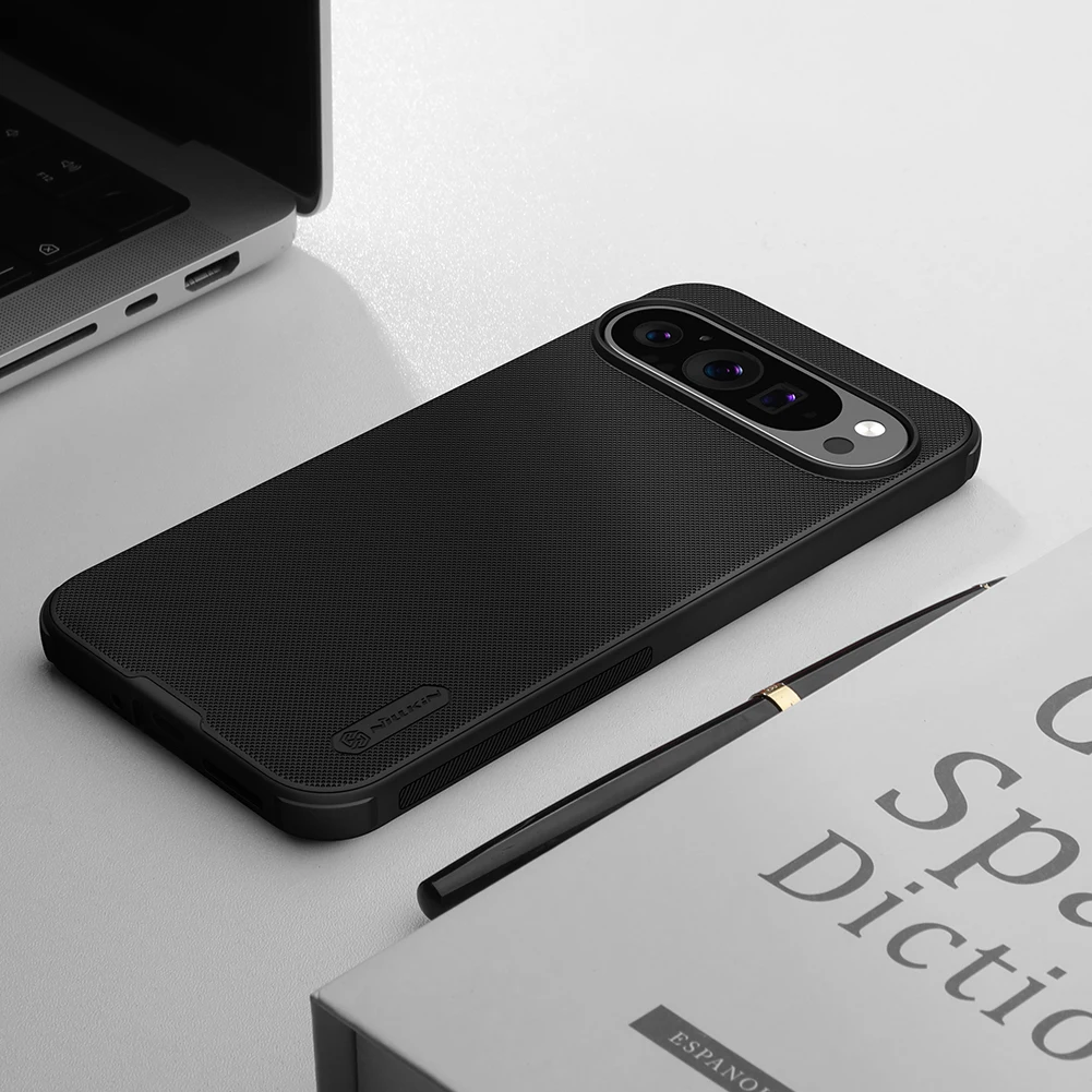 

Чехол Nillkin для Google Pixel 9 Pro XL/7 8 Pro/8A, жесткий чехол из ПК с мягкими краями, супер матовый защитный чехол Pro, задняя крышка