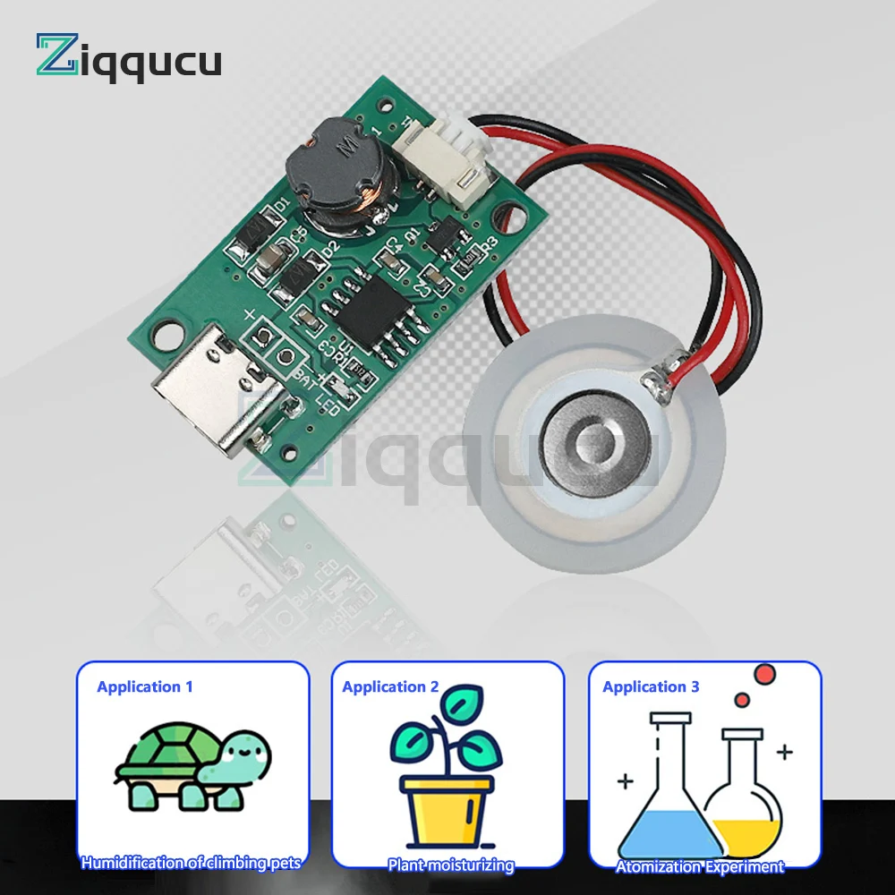 DC5V USB Ultrasonic Humidifier Module 1PCS