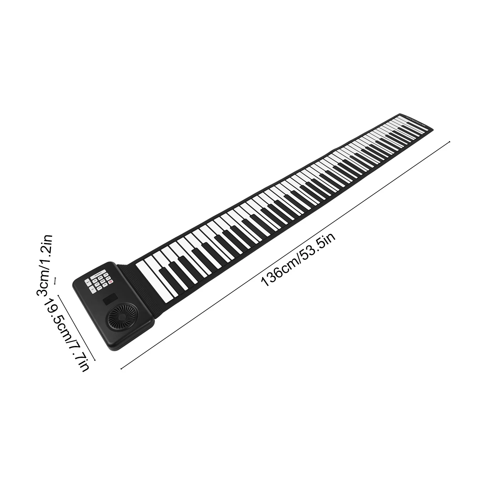 88 Key Portable Piano Handroll Electronic Piano Environmental Silicone Piano Keyboard Practice Professional Electronic Piano