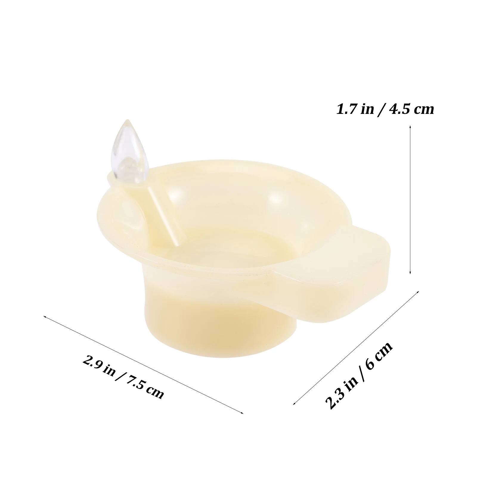 

12 Pcs Waterproof C Lights LED Floating Tealights Temple Indoor Plastic Powered Warm White Flickering Decorative Home