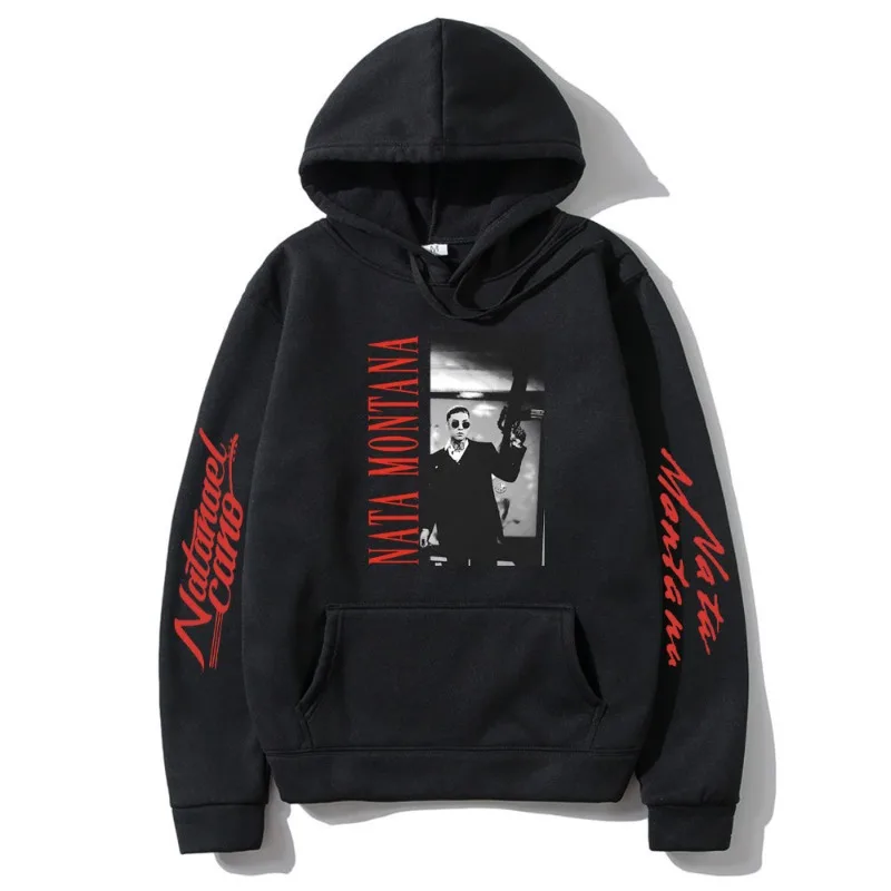 Sudadera con capucha gráfica de cantante Natanael Cano Nata Montana para hombre, nuevas sudaderas con capucha de moda, sudaderas divertidas Harajuku, ropa de manga larga para hombre