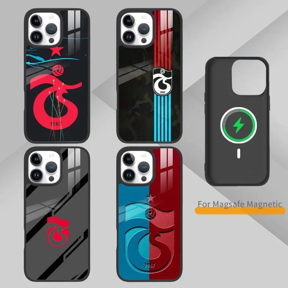 

Чехол для телефона T-S Trabzonspor для iPhone 17,16,15,14,13,Pro,Max,Plus, магнитный, для беспроводной зарядки Magsafe