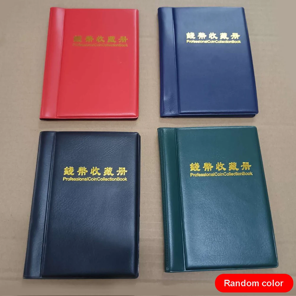 10 Pages 60 Pockets Coin Holders Collecting Album Storage Coin Collection Book Mini Currency Folder Holder Collecting