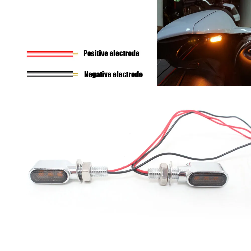 M8 Turn Signal Light Motorcycle E Mark Running Indicator Lamp Amber Clignotant Blinker Lights For Harley Honda Yamaha Universal