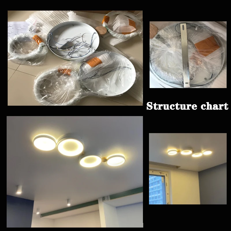 Modern Living Room Bedroom LED Ceiling Light Hotel Library Villa Dining Room Corridor Light Creative Dining Table Ceiling Lamp