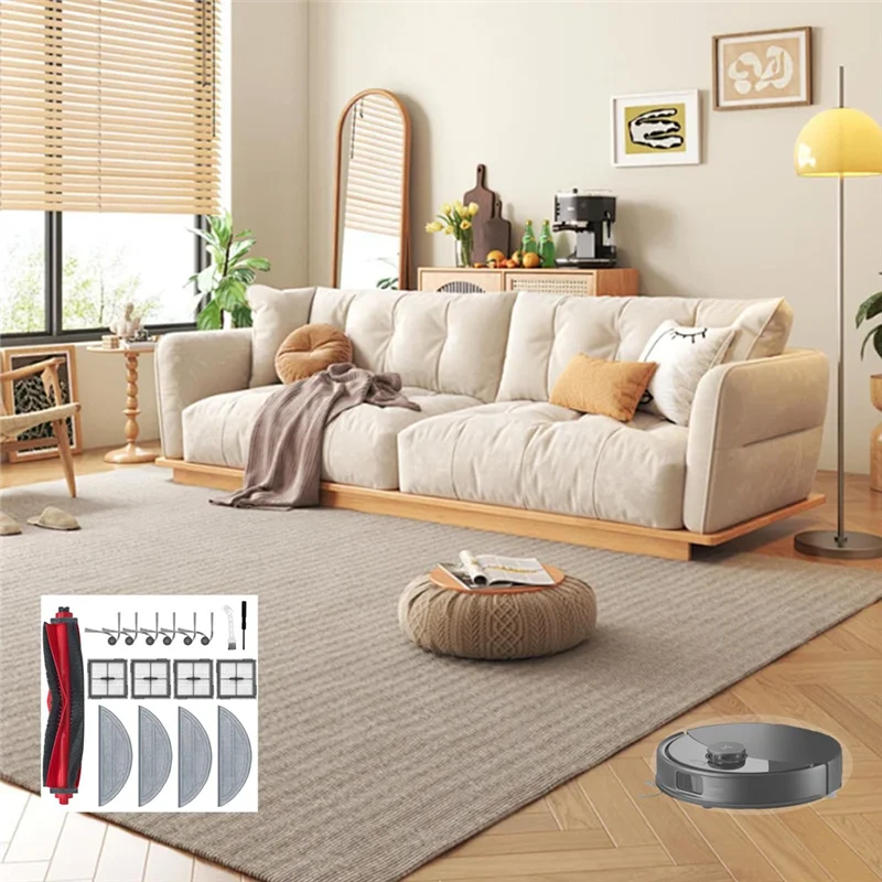 BAAO-Parti di ricambio per filtri a spazzola principale per Roborock Q10 S5/Q10 S5+ /Q10 X5/Q10 X5+ Kit di accessori per aspirapolvere robot