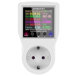 ATORCH WIFI Digital wattmetro 220V AC Power Meter consumo elettrico misuratore di energia potenza wattaggio contatore elettrico