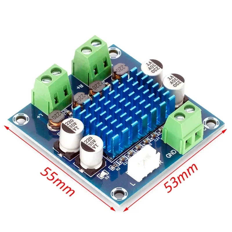 Placa de Amplificador de Áudio Estéreo Digital, TPA3110, XH-A232, 30W + 30W, 2.0 Canais, DC 8-26V, 3A