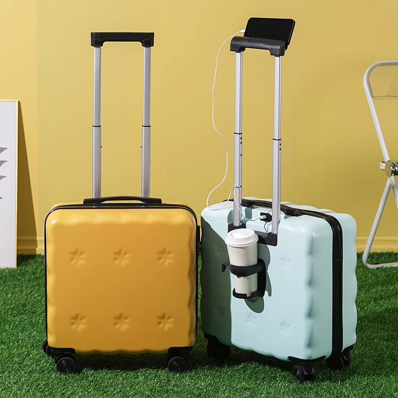 Cute Small Suitcase, Multi-functional Trolley Case, Small Spinner Code, Lightweight Cabin Suitcase