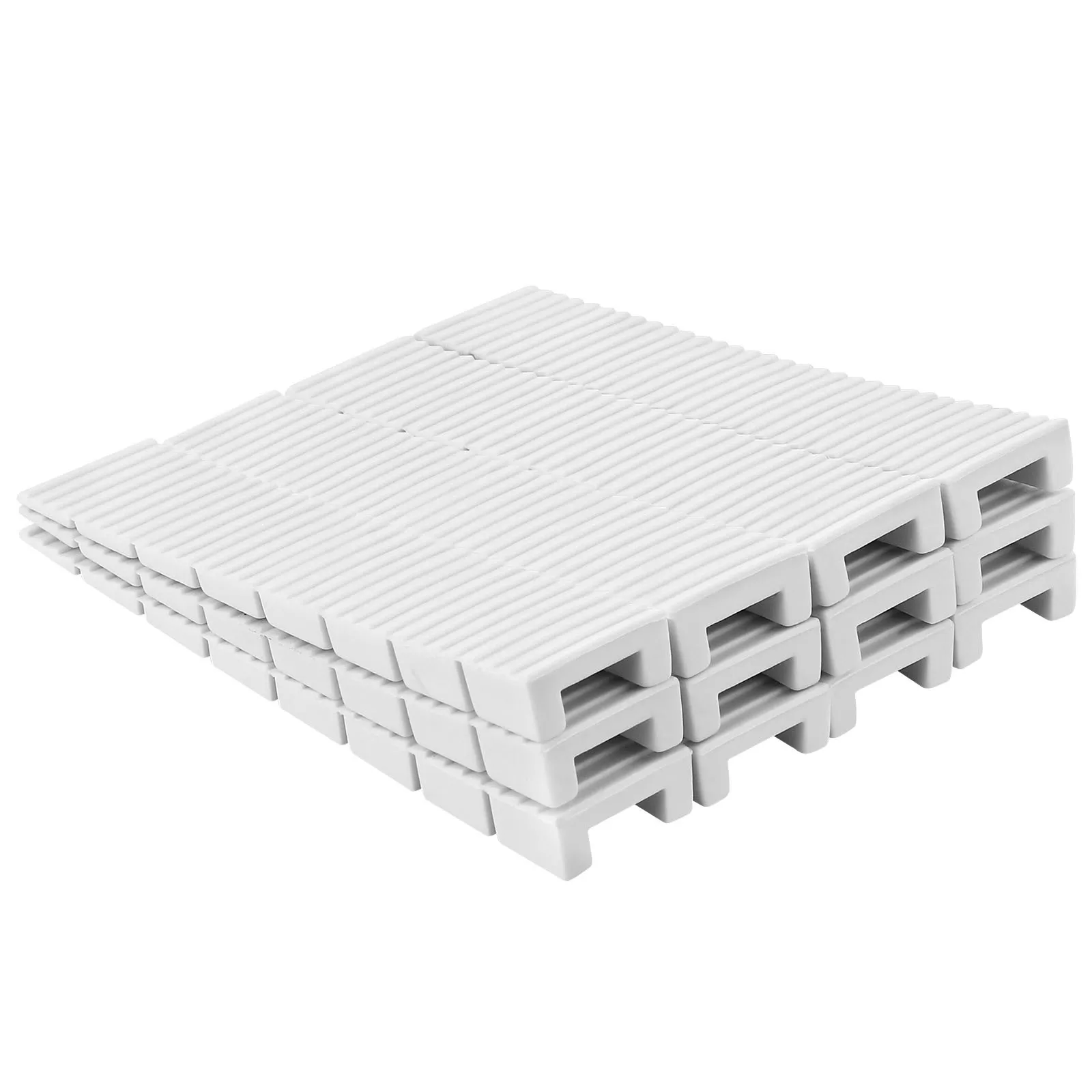 20 шт. выравнивающие прокладки для мебели, пластиковые клинья, прочный АБС-пластик, противоскользящие для стола, дивана-кровати, шкафа, стабилизирующие прокладки, клинья для мебели