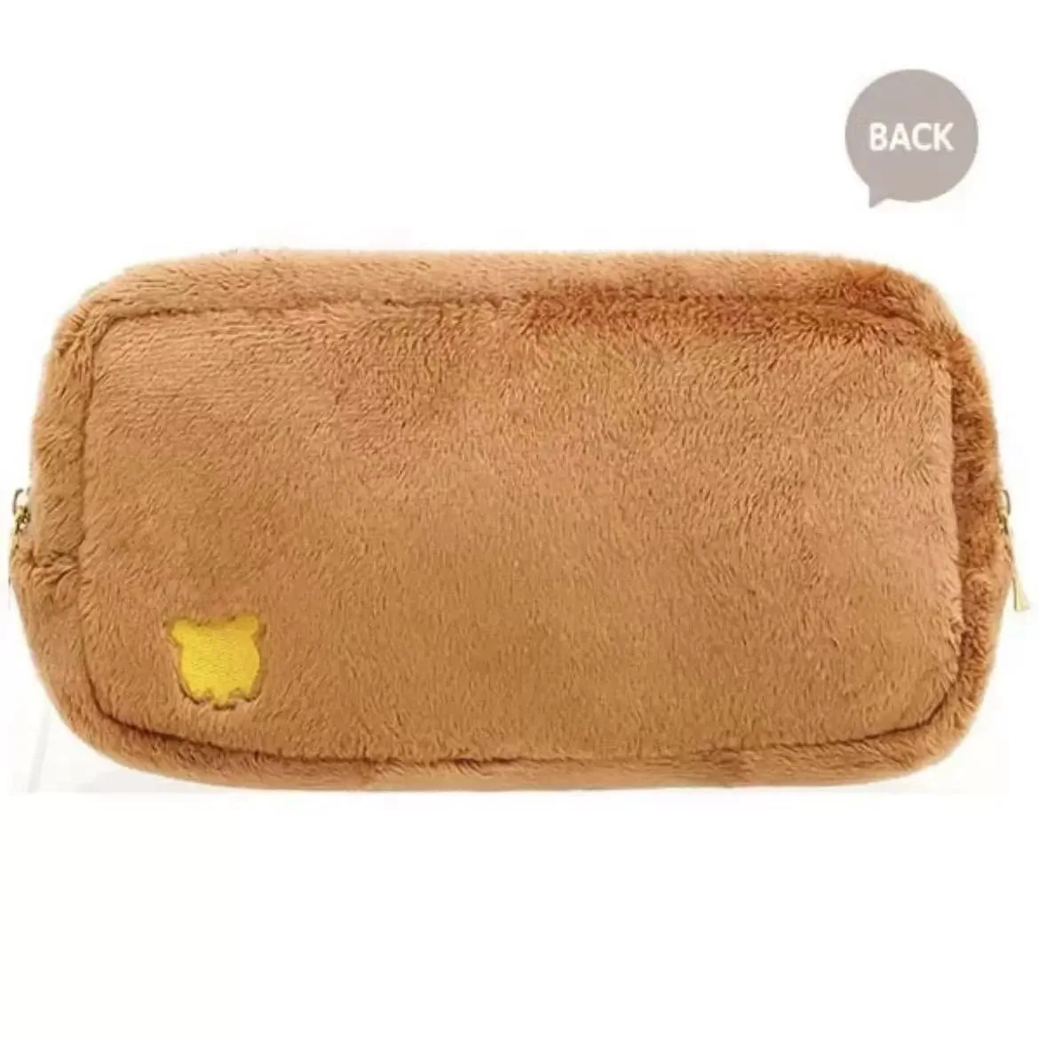 리락쿠마 플러시 귀여운 연필 케이스 애니메이션 릴렉스 베어 편지지 가방 어린이 학교 보관 펜 파우치 여행 화장품 가방 지갑 선물