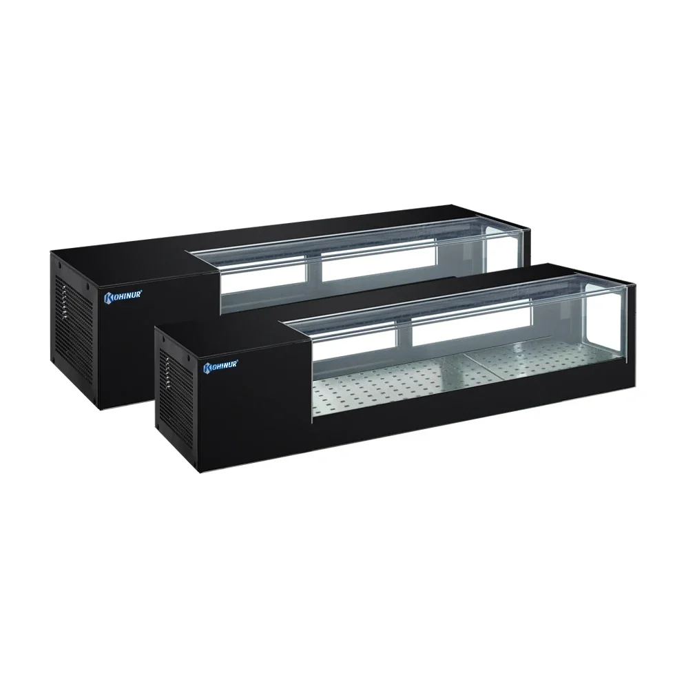 # for Commercial Single-Door Sushi Display Refrigerator Counter Top Kitchen Chiller Cooling Application