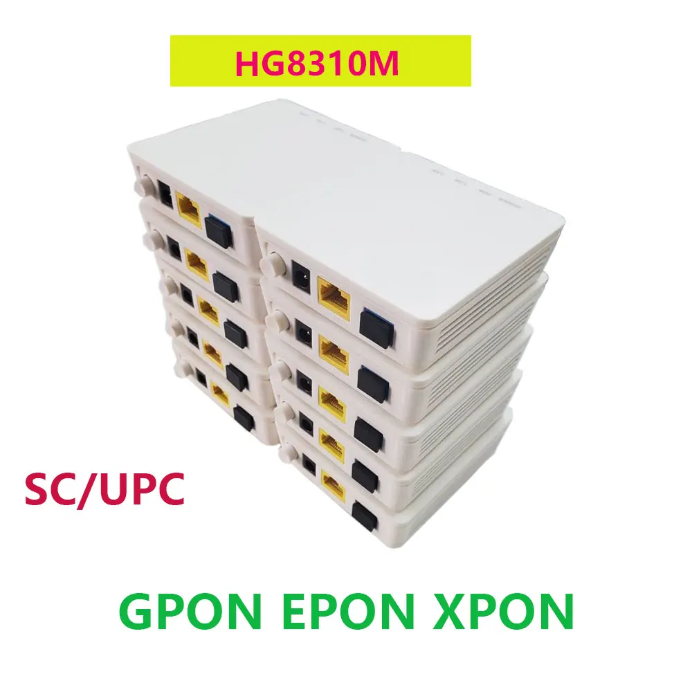 HG8310M Gpon Xpon Epon 100% New Original ONT FTTH 1GE Terminal ONU Gigabit Modem SC/UPC ONU 1000M OLT for Internet Communication