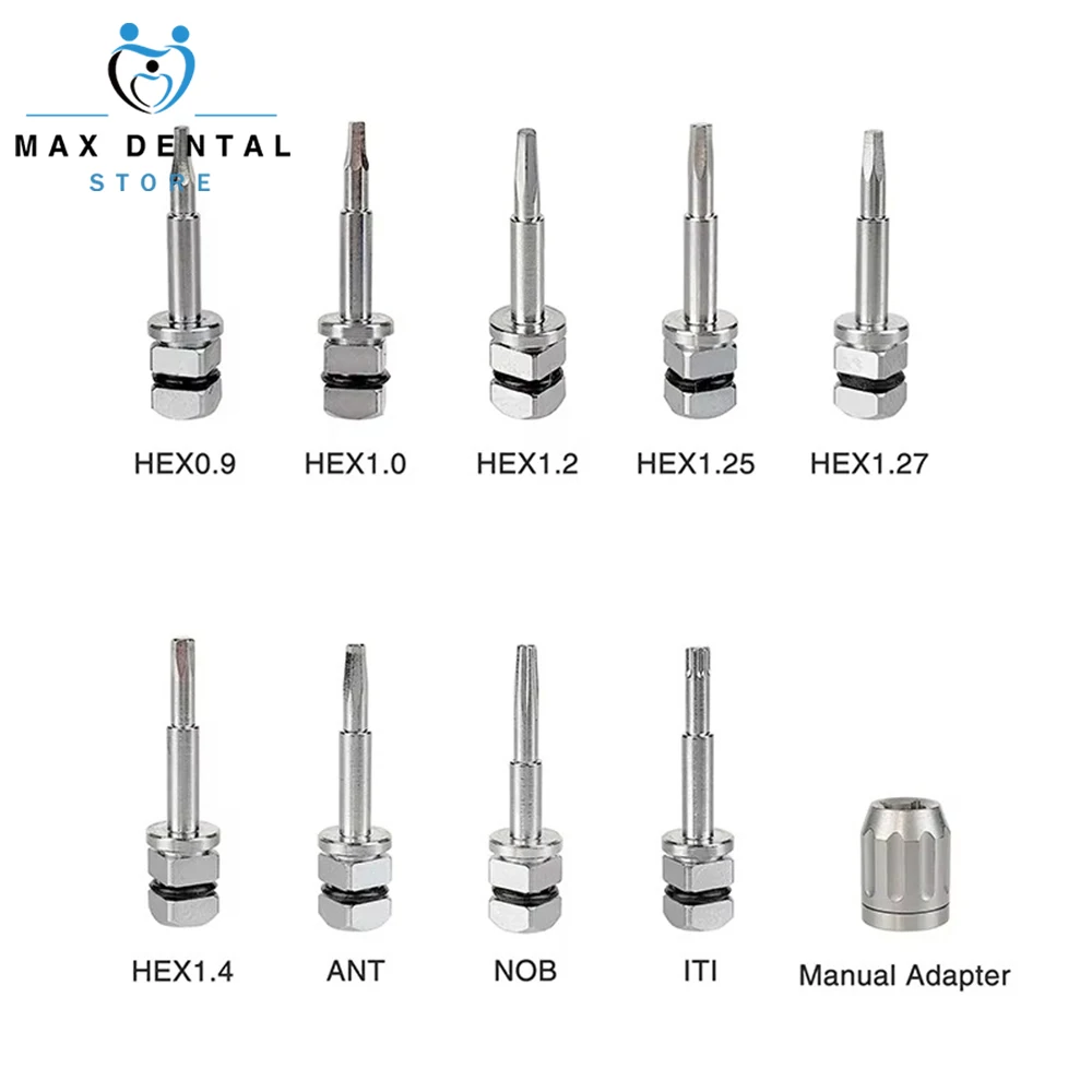 Kit de tournevis prothétique pour implant dentaire, tournevis à cliquet, outils de réparation dentaire