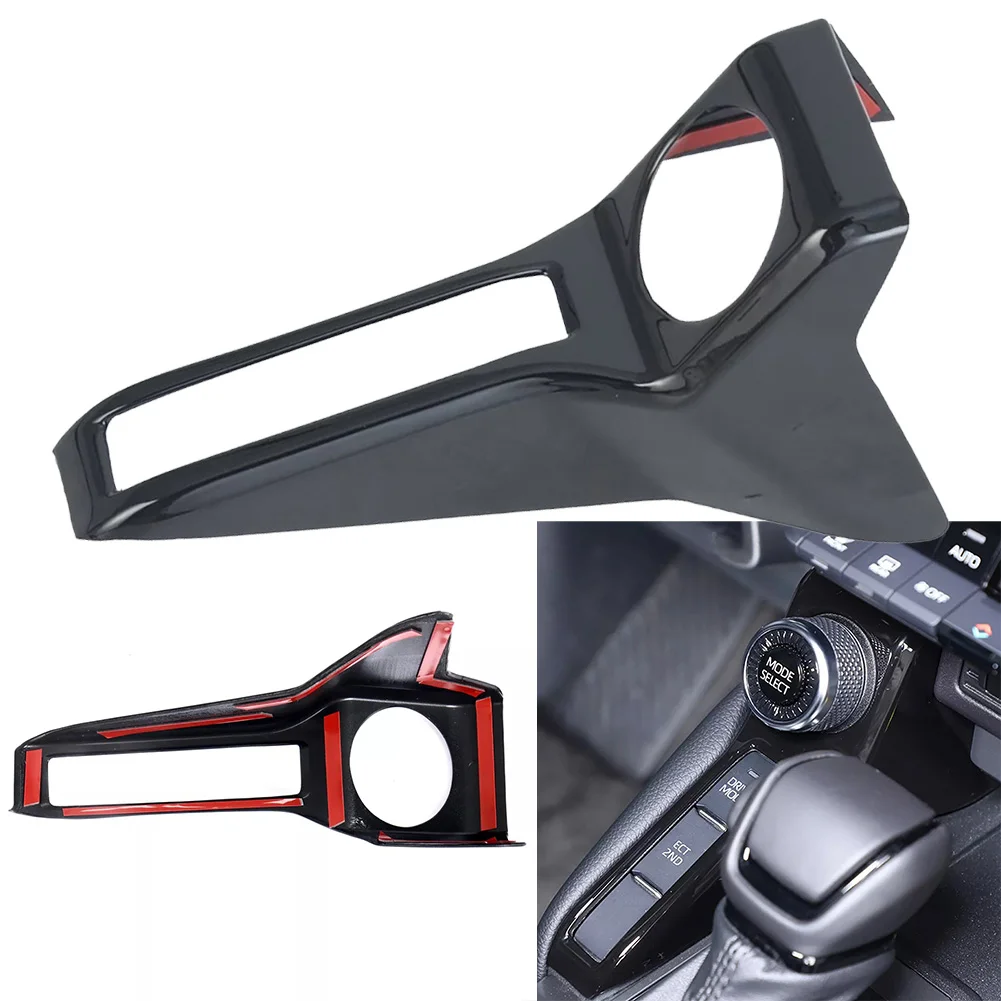 Для Land Cruiser Prado Крышка панели переключения передач Интерьер автомобиля Обновление Цвет: глянцевый черный Долговечный дизайн