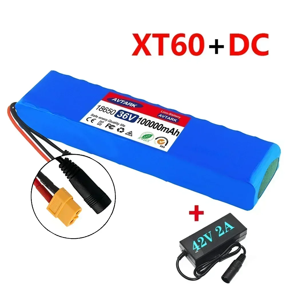 NEW 10S3P 36V 100Ah Battery ebike Battery Pack 18650 Li-ion Batteries 1000W For High Power Electric Scooter Motorcycle Scooter