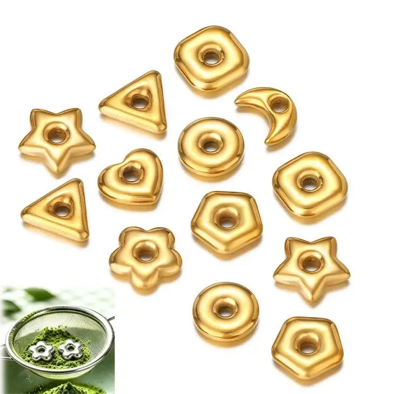 Stainless Steel Food Safe Matcha Sieve Rolling Beads Smooth Edge For Tea Ceremony