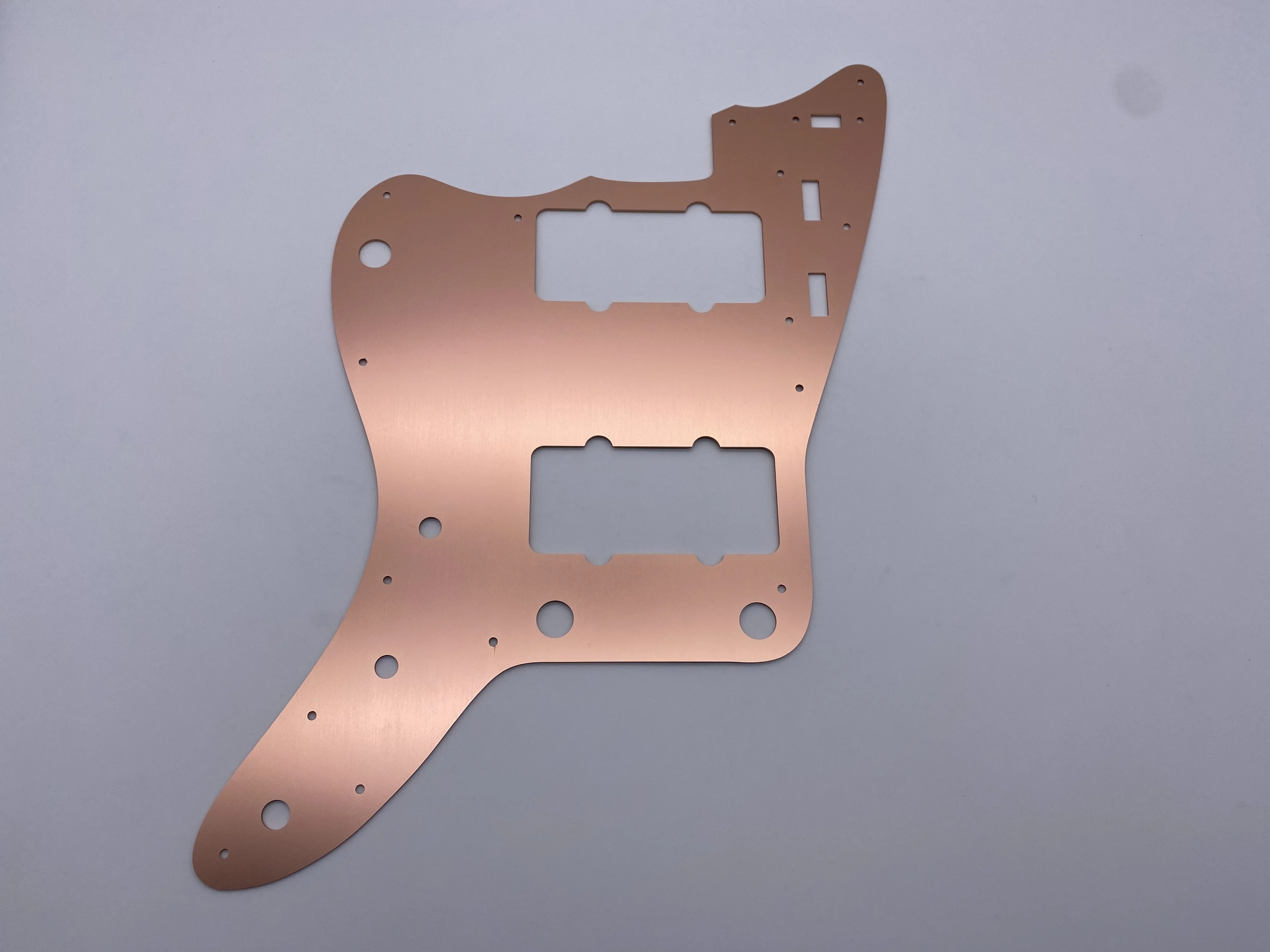 Anodized Aluminum Pickguard for Jazzmaster Metal Guitar, Scratch Plate, 1.5mm and Screws, Guitar Parts