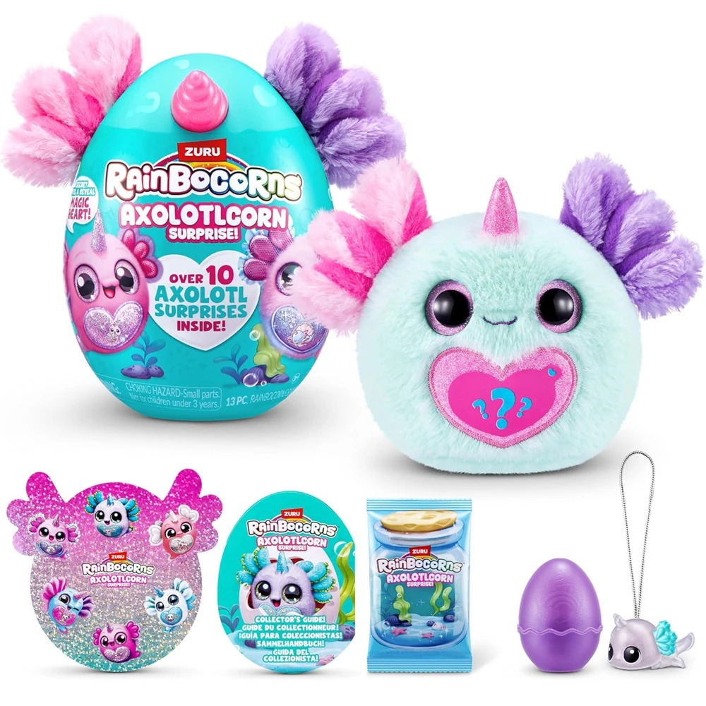 Zuru Rainbocorns Axolotlcorn Surprise Egg Unicorn الجنية ماجيك البيض تحصيل الاتجاه لعبة صندوق أعمى فتاة هدية #4
