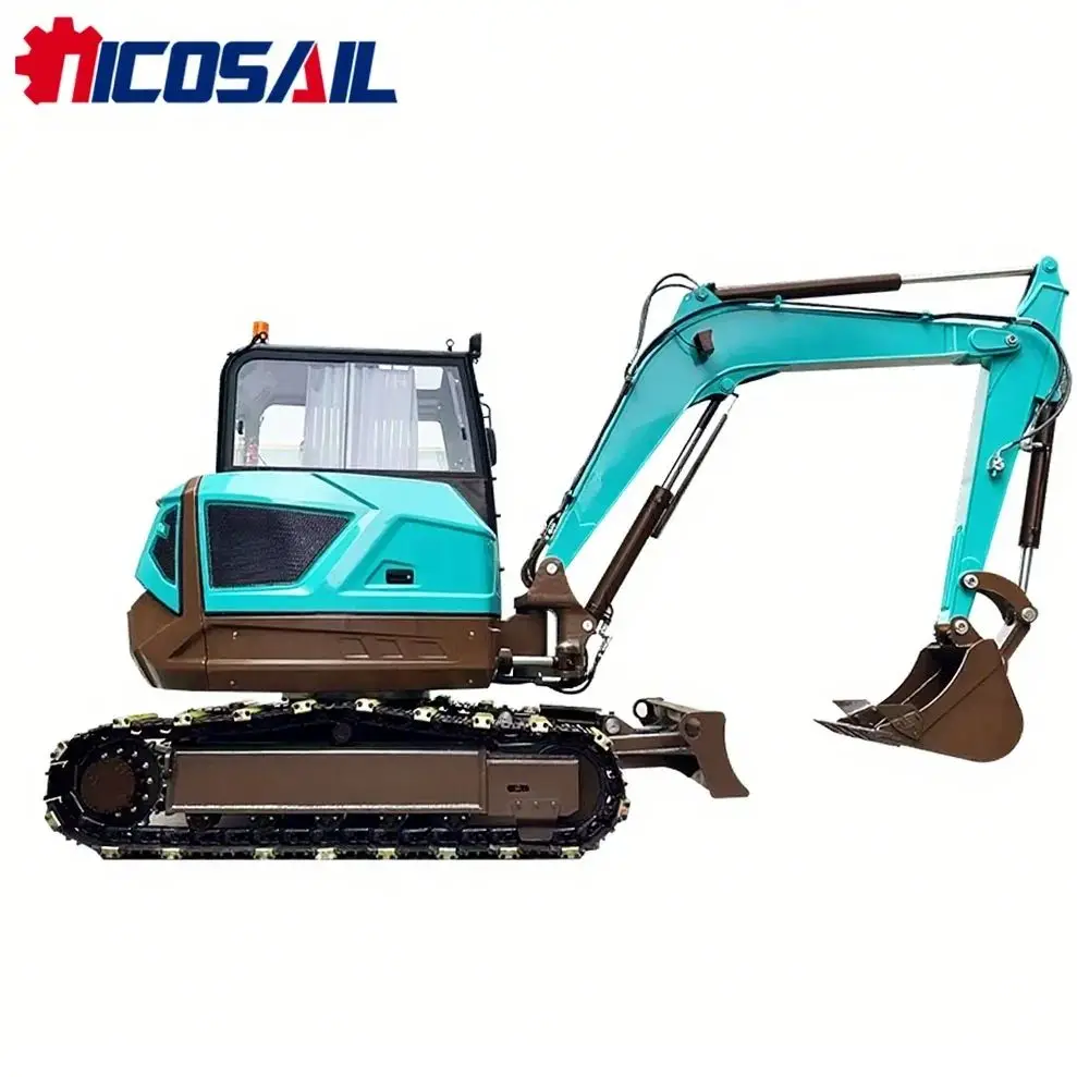 

6.5-Ton Mini Excavator Customizable Optional Accessories Large Excavator for Sale - Durable Construction Equipment