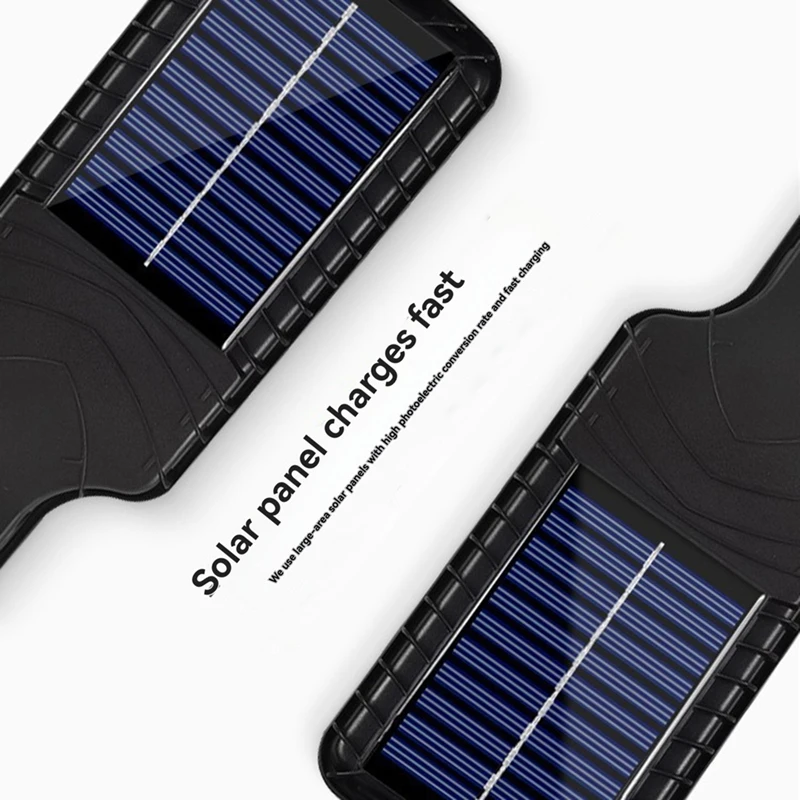 Solar Outdoor LED Courtyard Wall Lamp With 3 Mode Waterproof Motion Sensor Security Lighting Street Lights For Patio