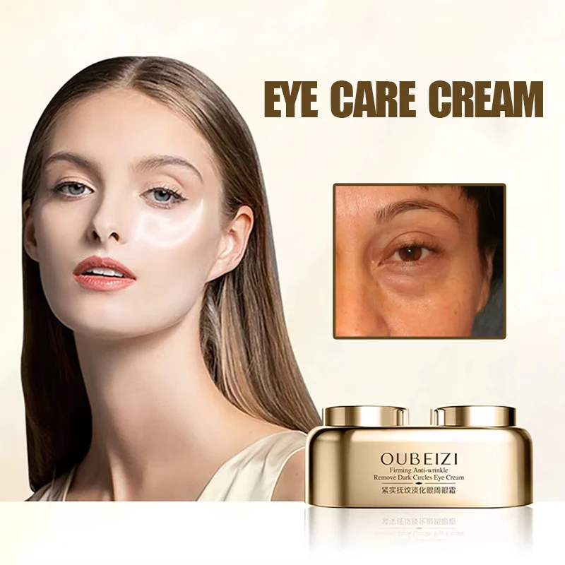 

Eye Care 40g Double Skin Care Reduce Dark Circles Tightens Contour Anti Wrinkle Eye Puffiness Day Eye Cream Night Cream