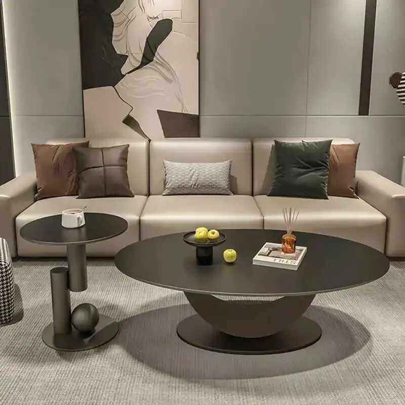 

Black Nordic Minimalist Luxury Coffee Unique Table Modern Design Coffee Table Living Room Center Mesa Centro Salon Furniture