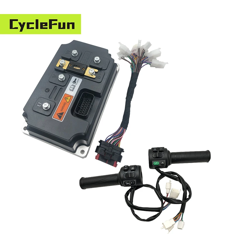 

Votol EM260s EM-260s 72v 600a BLDC Motor Programmable Controller with T08 Throttle for PMSM Mid Drive Motor Electric Motorcycle