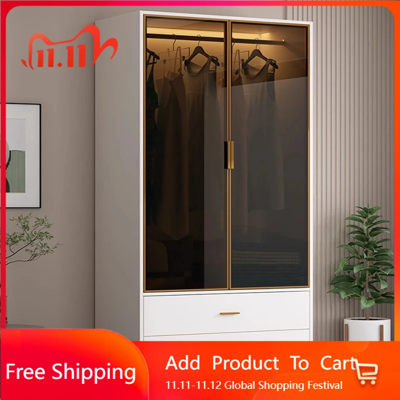 

Modern Display Closet Modular Design Transparent Nordic Wardrobe Organizer Living Room Simple Vestidores Lounge Suite Furniture