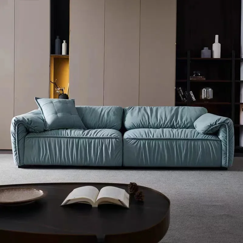 

#Living Room Italian Minimalist Luxury Soft Comfortable Velvet Sofa Modern Chair For Living Roommodular Lazy Chair