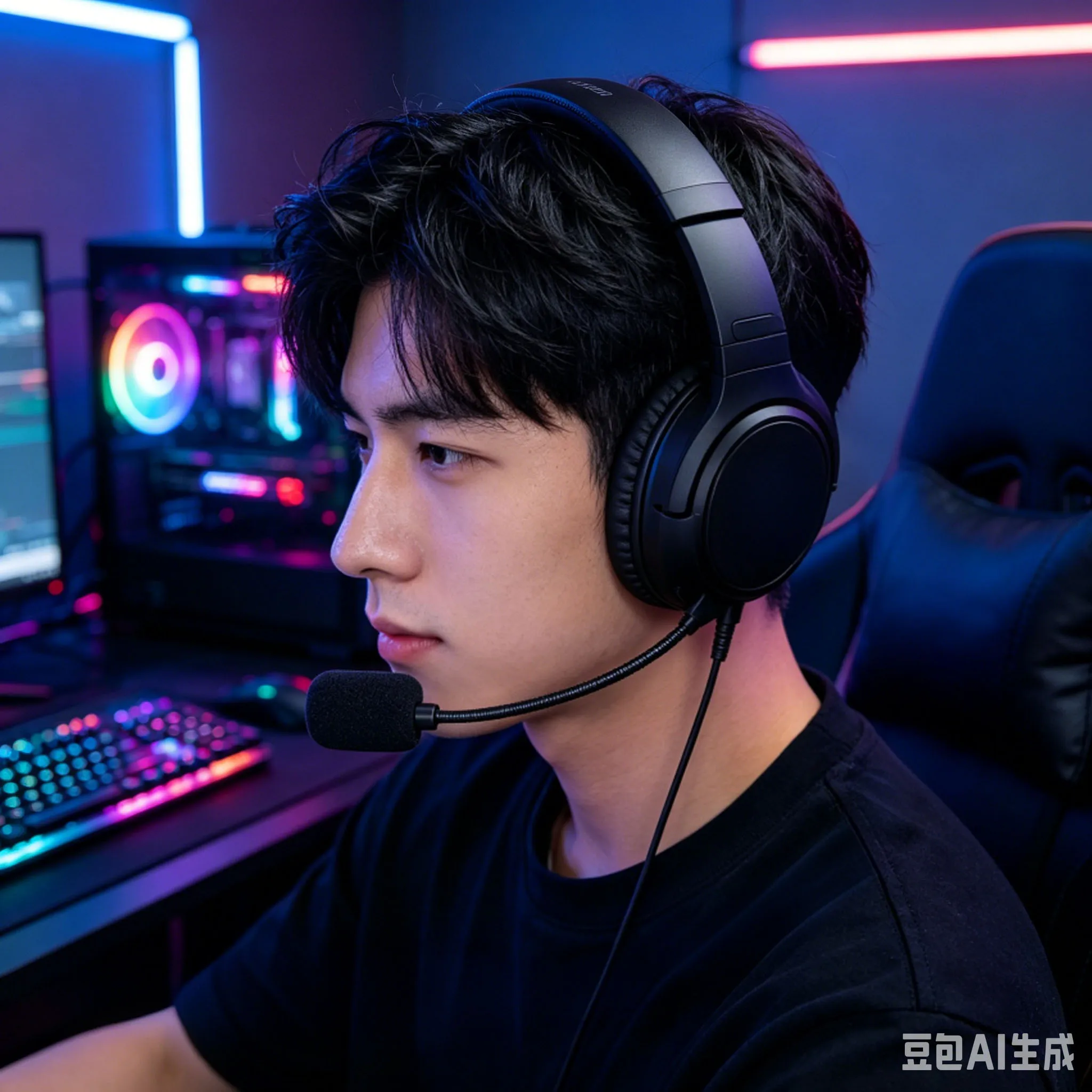 FOR Logitech G735 Gaming Headset Microphone With Noise Cancelling 35mm Headphone For-stereo Sound Microphone Accessories