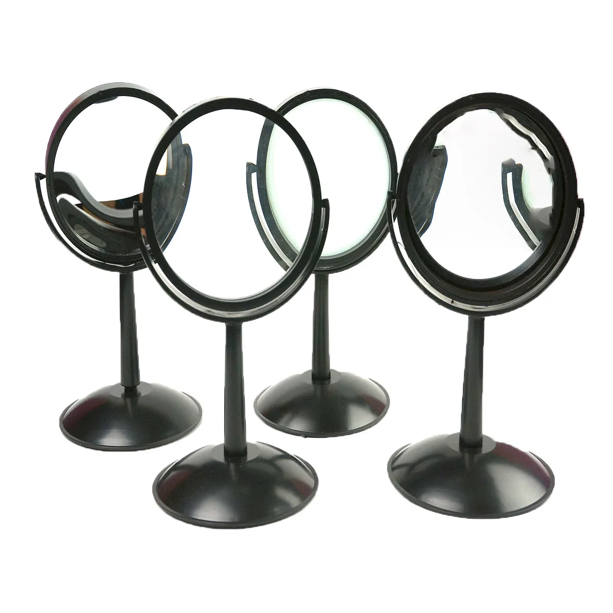 Convex Concave Lens Mirror 10cm Physics Teaching Experiment Equipment Magnifying