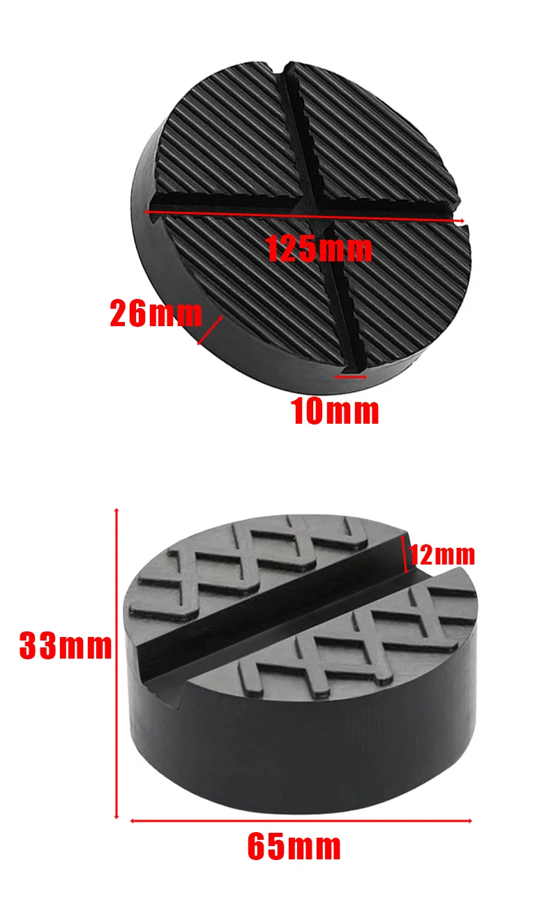 Auto Jack Lift Adapter Unterstützung Pad Gummi Jack Pad Rahmen Schutz Für Pinch Weld Seite Hebe Disk Jacking Disk Pad Werkzeug – Detail 4