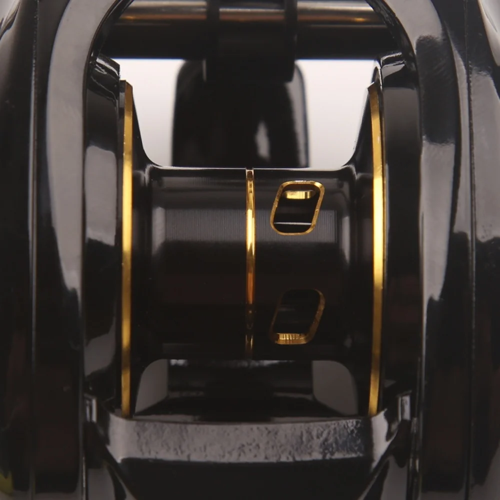 Neue Abu Garcia Baitcasting-Angelrolle, Übersetzungsverhältnis 7,1:1, 10 kg maximale Bremskraft, magnetisches Bremssystem, ultraleichter Nylon-Fiberglas-Körper – Detail 7