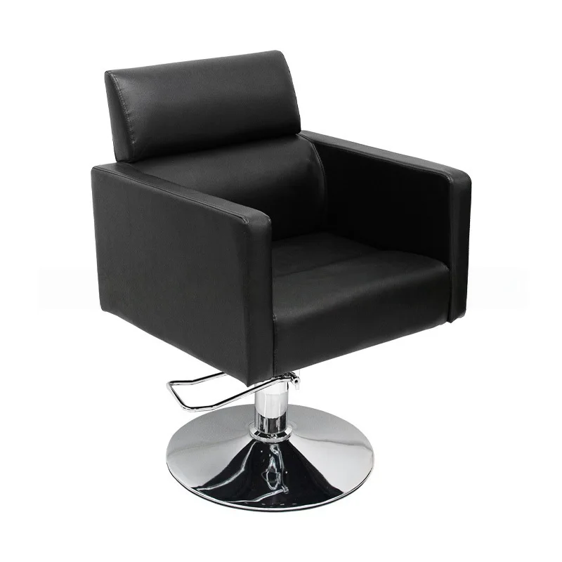 Cross-border Simple Modern Hair Cutting Chair Barber Shop Beauty Hairdresser Chair Barber Stool Hair Salon Barber Chair Can Be