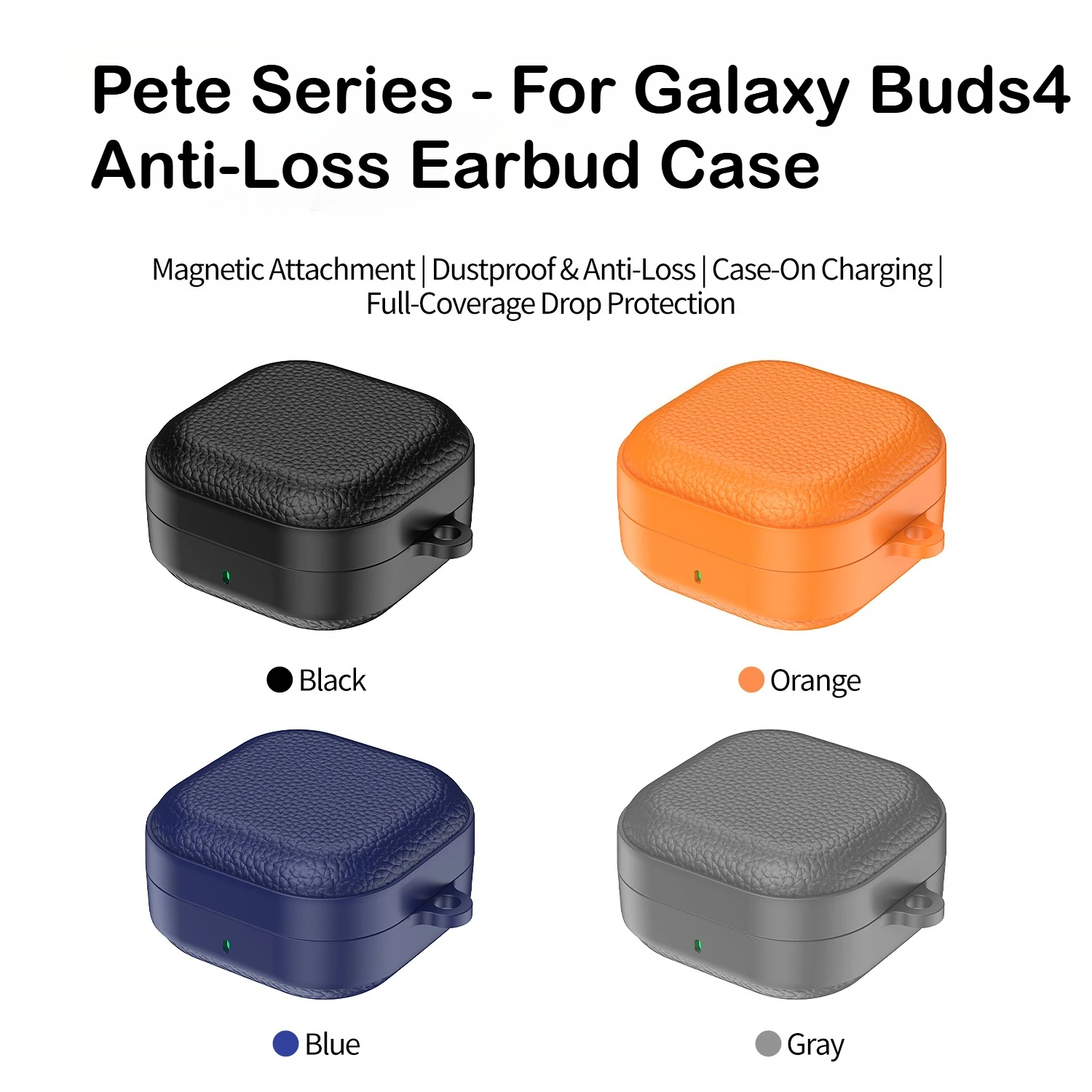 

New For Samsung Galaxy Buds 4/4Pro Case Luxury Skin Pattern Anti Drop Protective Shell for Samsung Galaxy Buds 4/4Pro Funda