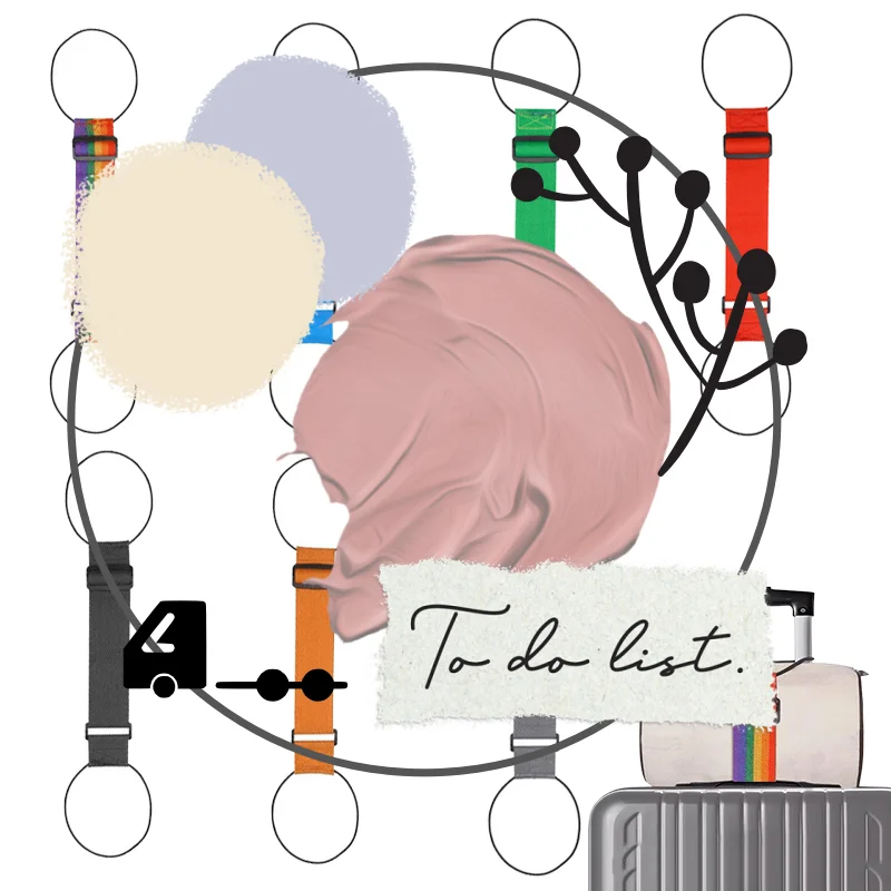 

Multi Use Strong Adjustable Luggage Connector Straps, 2026 New Suitcases Rainbow Travel Straps Waterproof